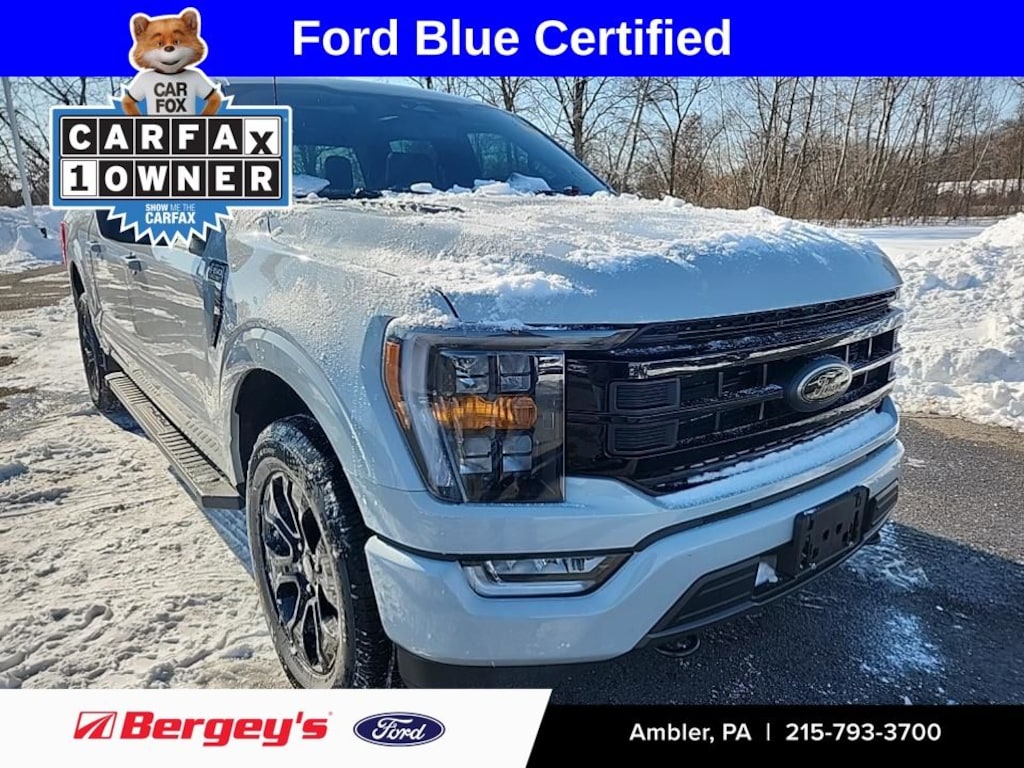 Certified 2023 Ford F-150 XLT Sport 3.5L Black Appearance Pkg Truck
