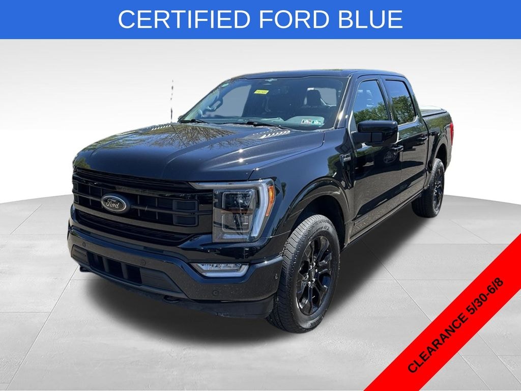 Certified 2023 Ford F-150 Lariat Hybrid with a Moonroof Truck