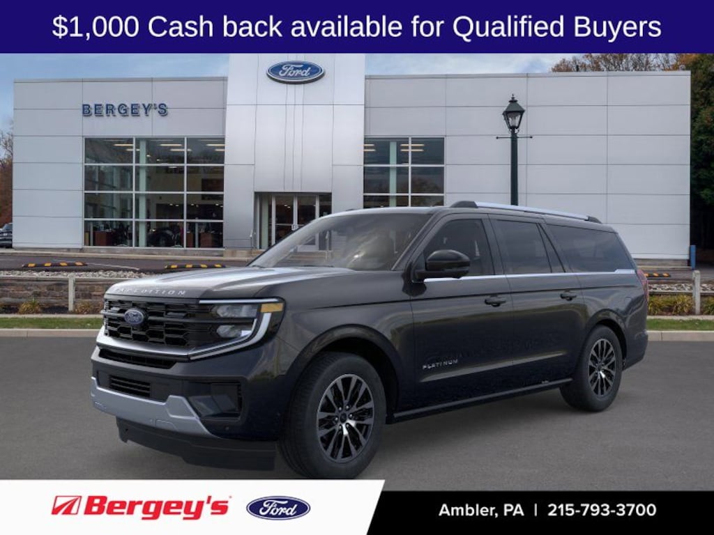 New 2025 Ford Expedition Max Platinum 600A SUV