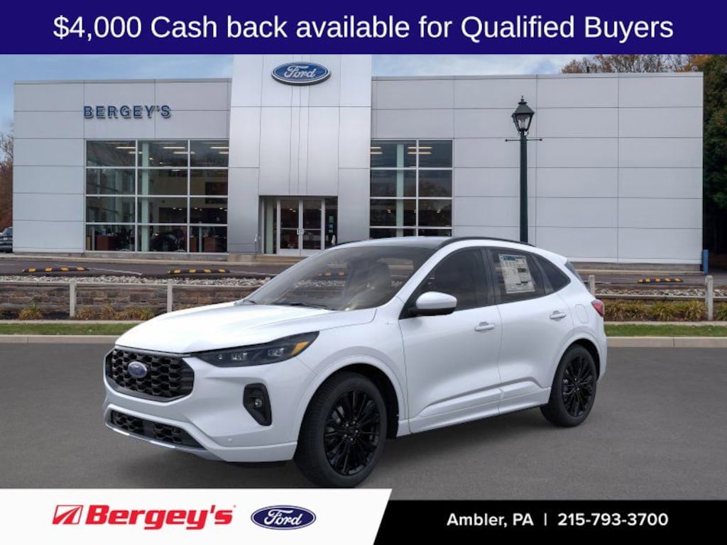 New 2025 Ford Escape ST-Line Elite AWD with Moonroof & Premium Tech Pkg SUV