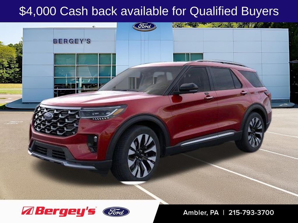 New 2026 Ford Explorer Platinum SUV
