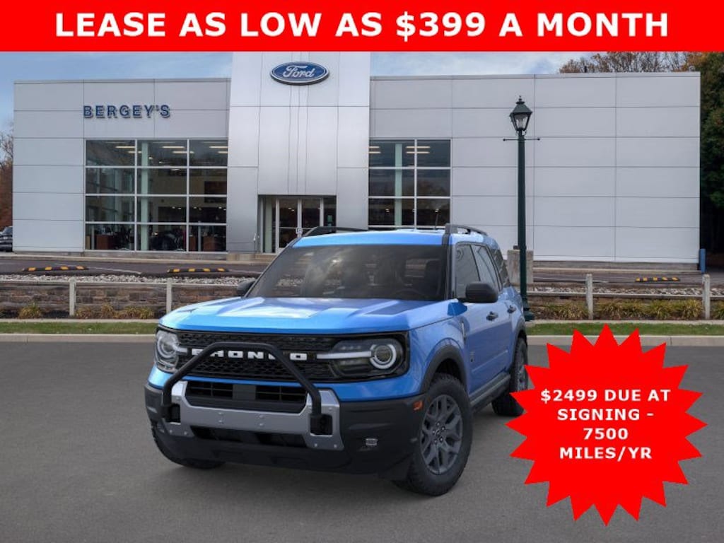 New 2025 Ford Bronco Sport Big Bend with Black Diamond Off-Road Package SUV