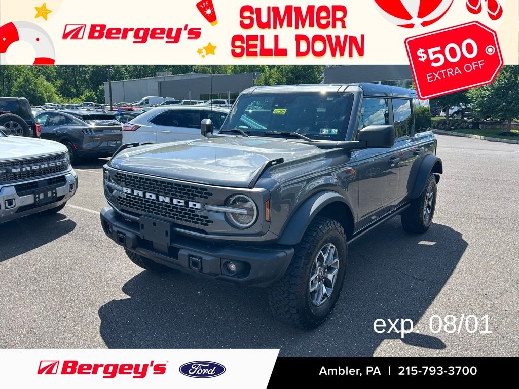 Certified 2025 Ford Bronco Badlands Hardtop V6 SUV