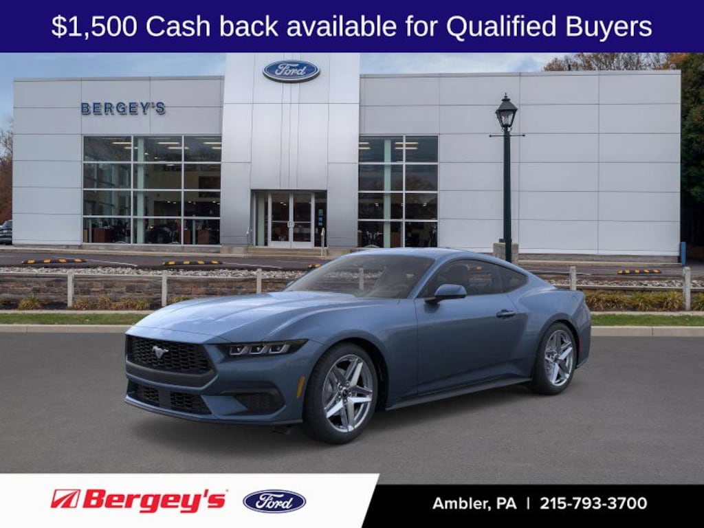New 2025 Ford Mustang Ecoboost 101A with Active Performance Exhaust Coupe