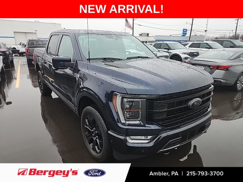 Certified 2023 Ford F-150 Platinum Hybrid with Moonroof Truck
