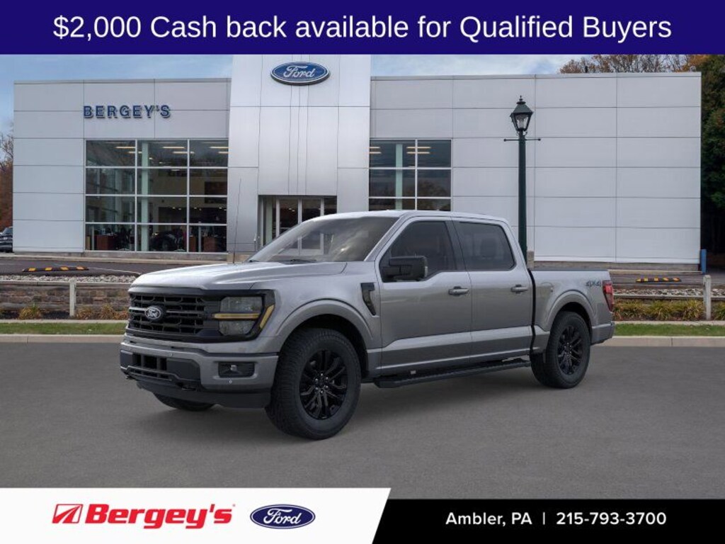 New 2026 Ford F-150 XLT 2.7L Black Appearance Pkg Truck