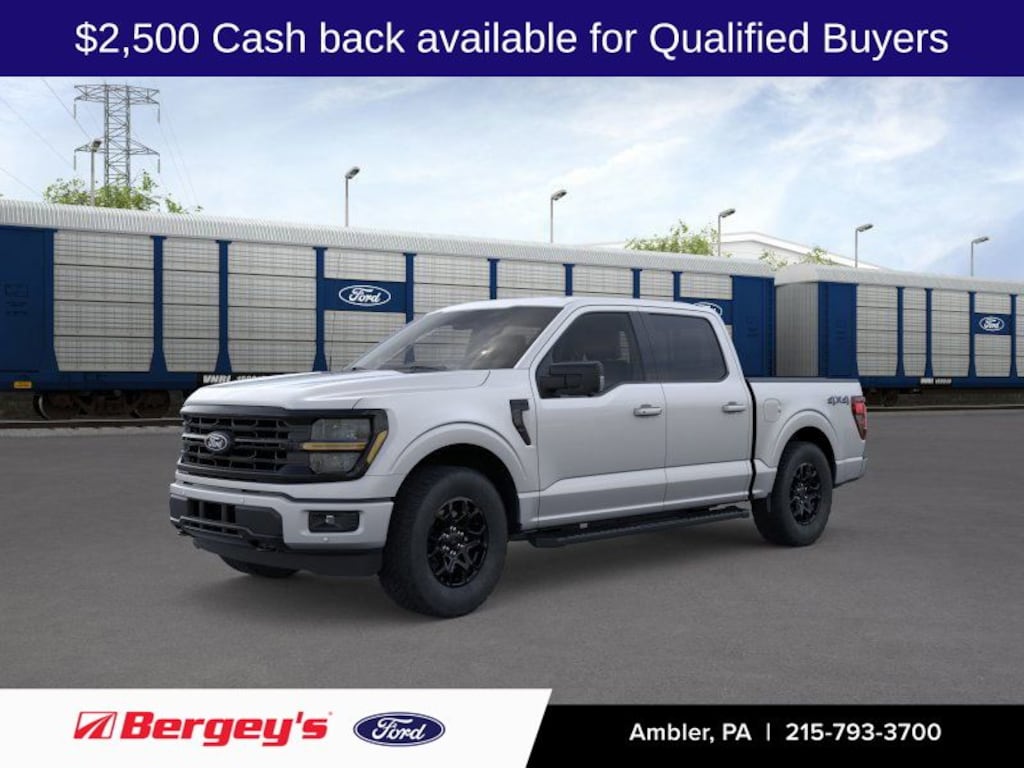 New 2026 Ford F-150 XLT 2.7L Black Appearance Pkg Truck