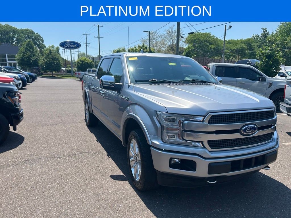 Certified 2020 Ford F-150 Platinum FX4 3.5L with a Moonroof Truck