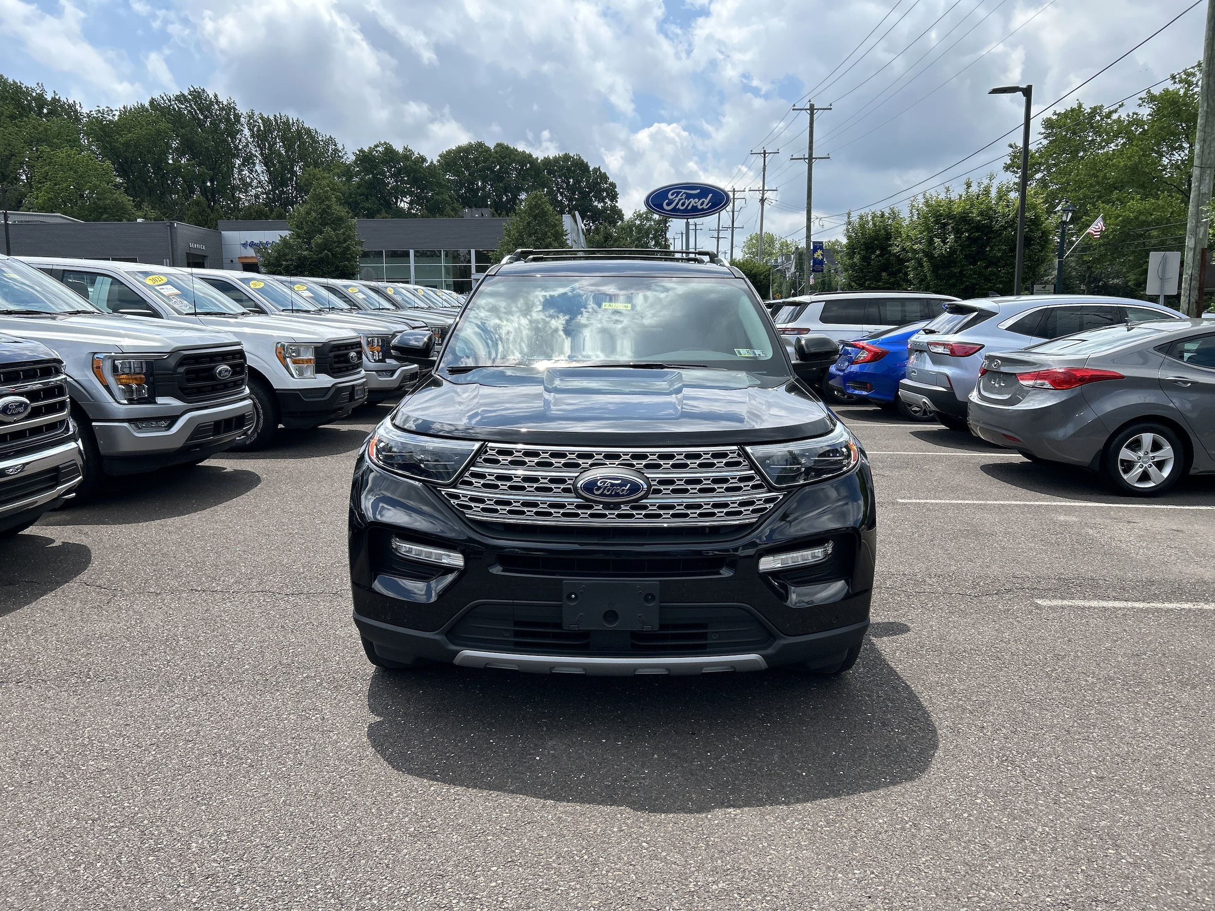 Certified 2022 Ford Explorer Limited with VIN 1FMSK8FH5NGA59988 for sale in Ambler, PA