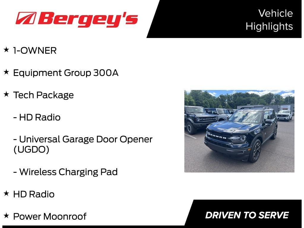 Certified 2023 Ford Bronco Sport Outer Banks SUV