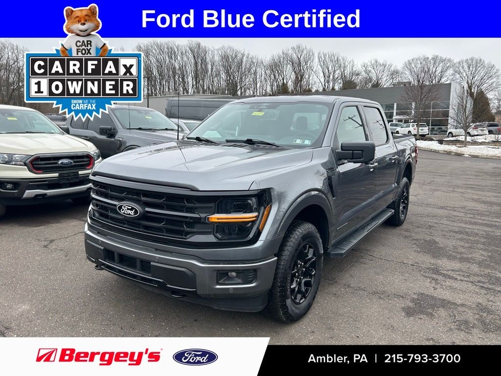 Certified 2024 Ford F-150 XLT Black Package Hybrid Truck