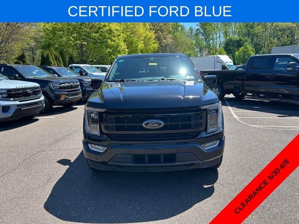 Certified 2023 Ford F-150 Lariat Hybrid with a Moonroof Truck