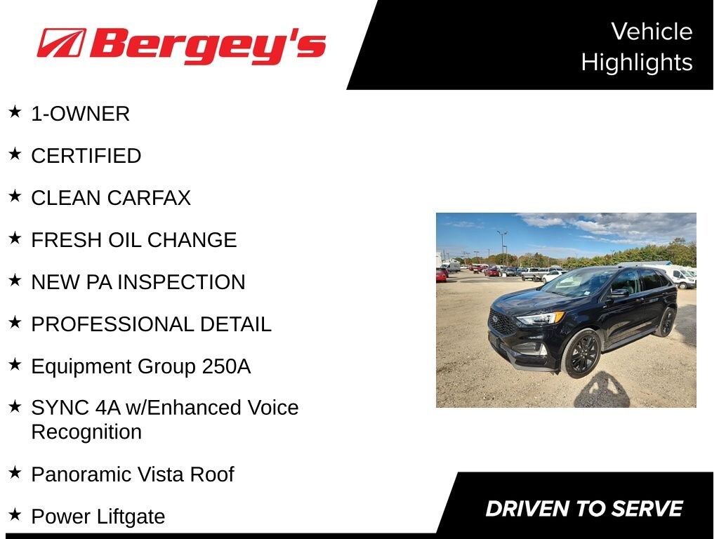 Certified 2022 Ford Edge ST Line SUV