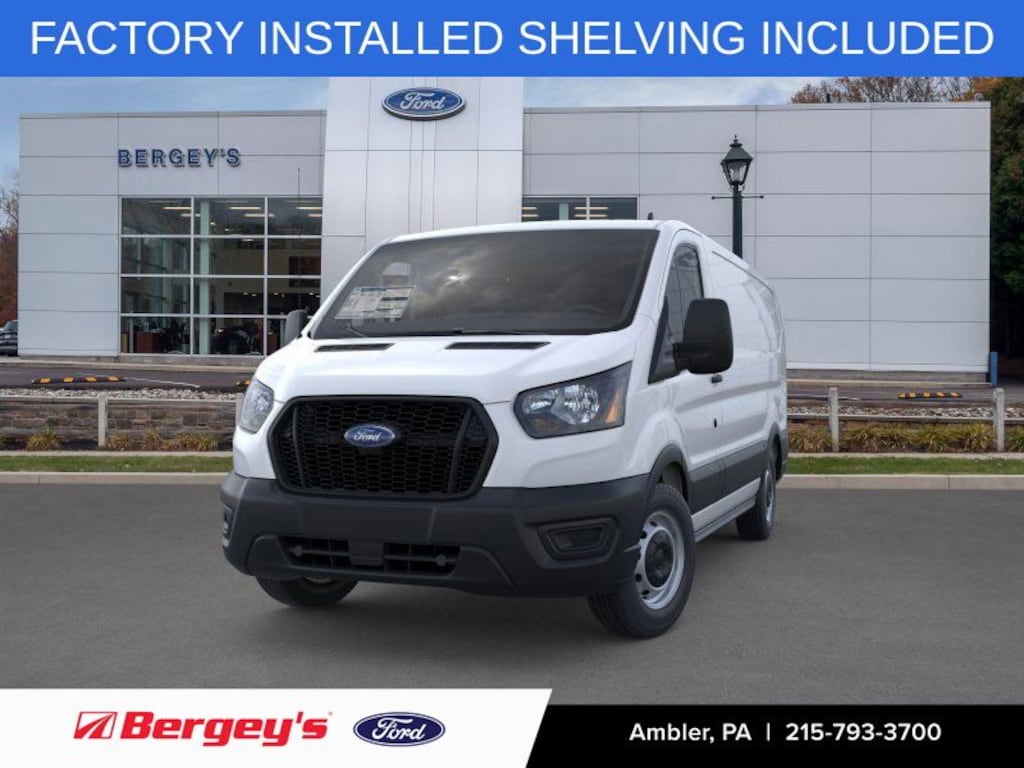 New 2025 Ford Transit-250 Low Roof with General Contractor Package Cargo Van