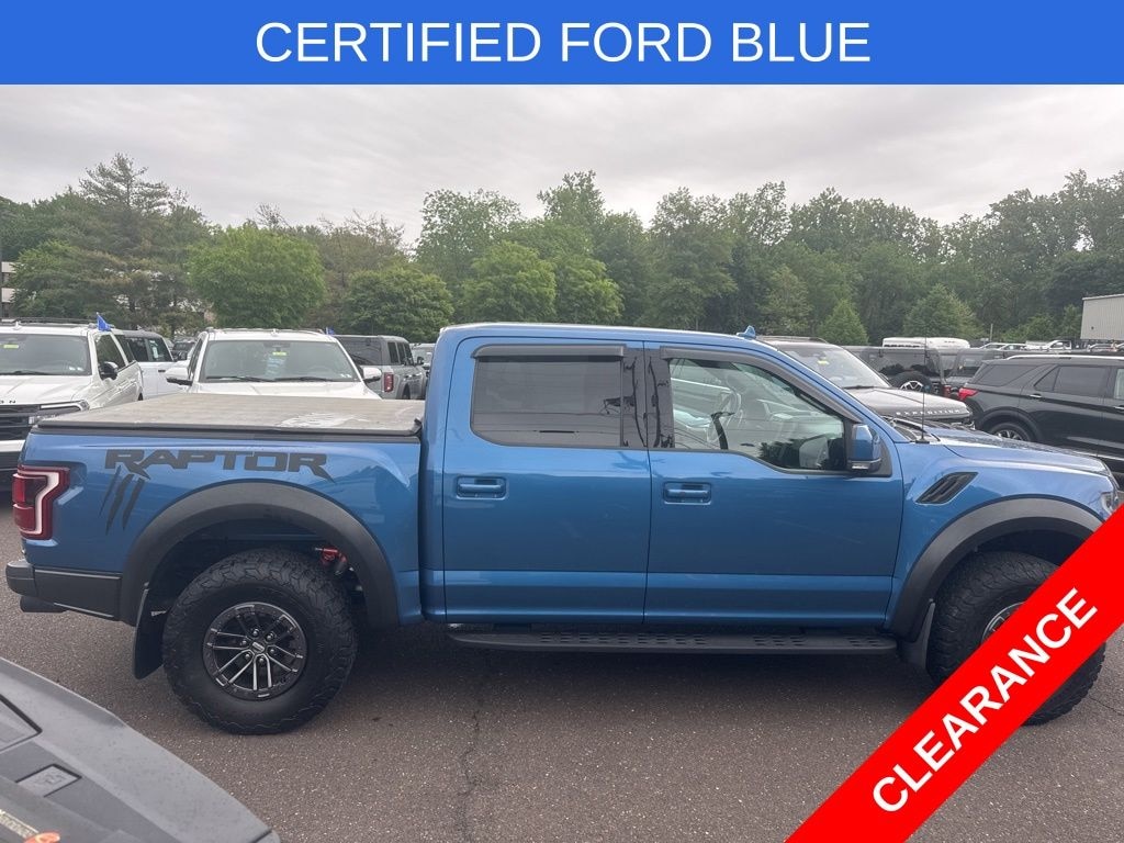 Certified 2019 Ford F-150 Raptor with a Moonroof Truck