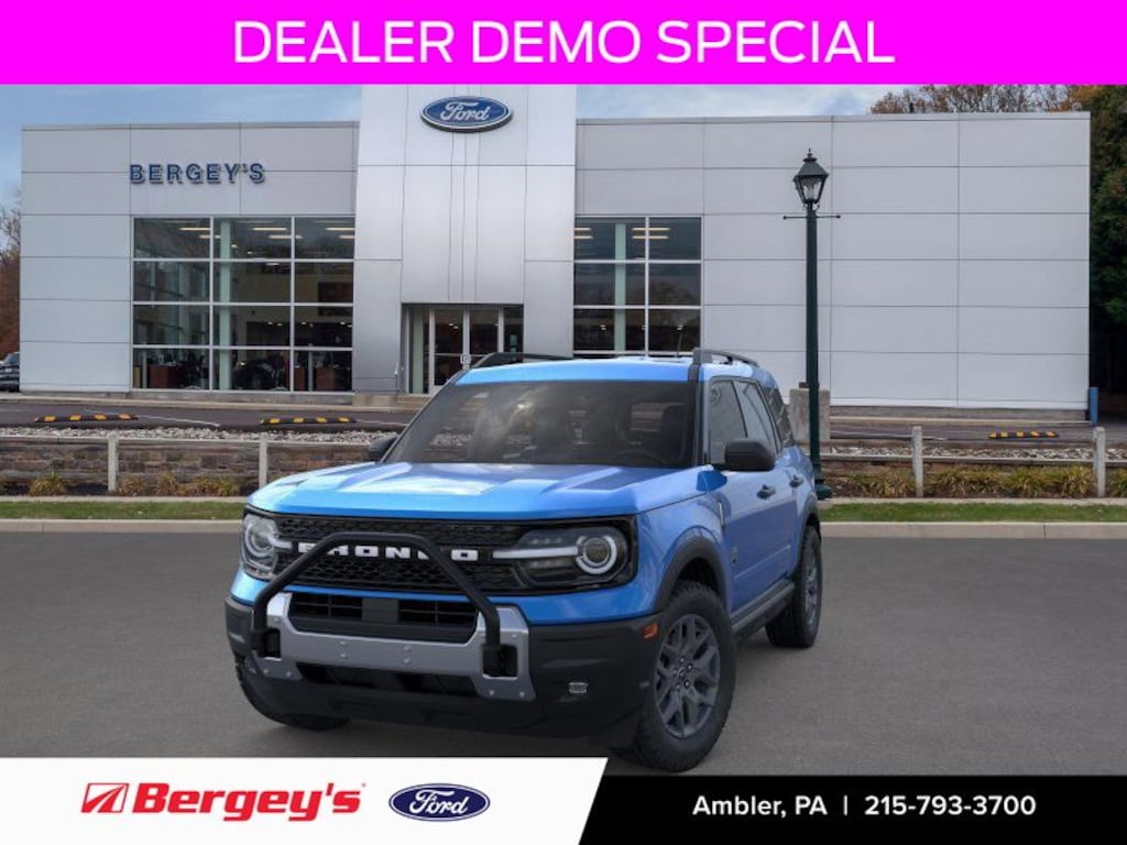 New 2025 Ford Bronco Sport Big Bend with Black Diamond Off-Road Package SUV