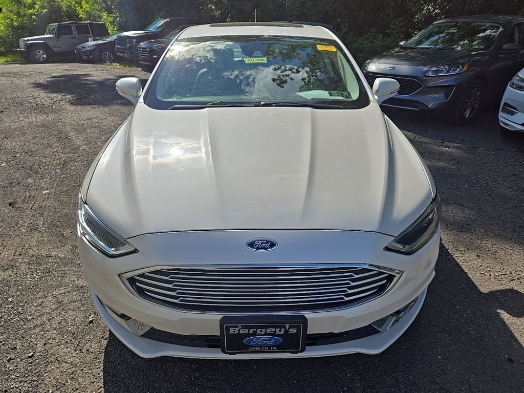Used 2017 Ford Fusion Titanium with VIN 3FA6P0D94HR401325 for sale in Spring House, PA
