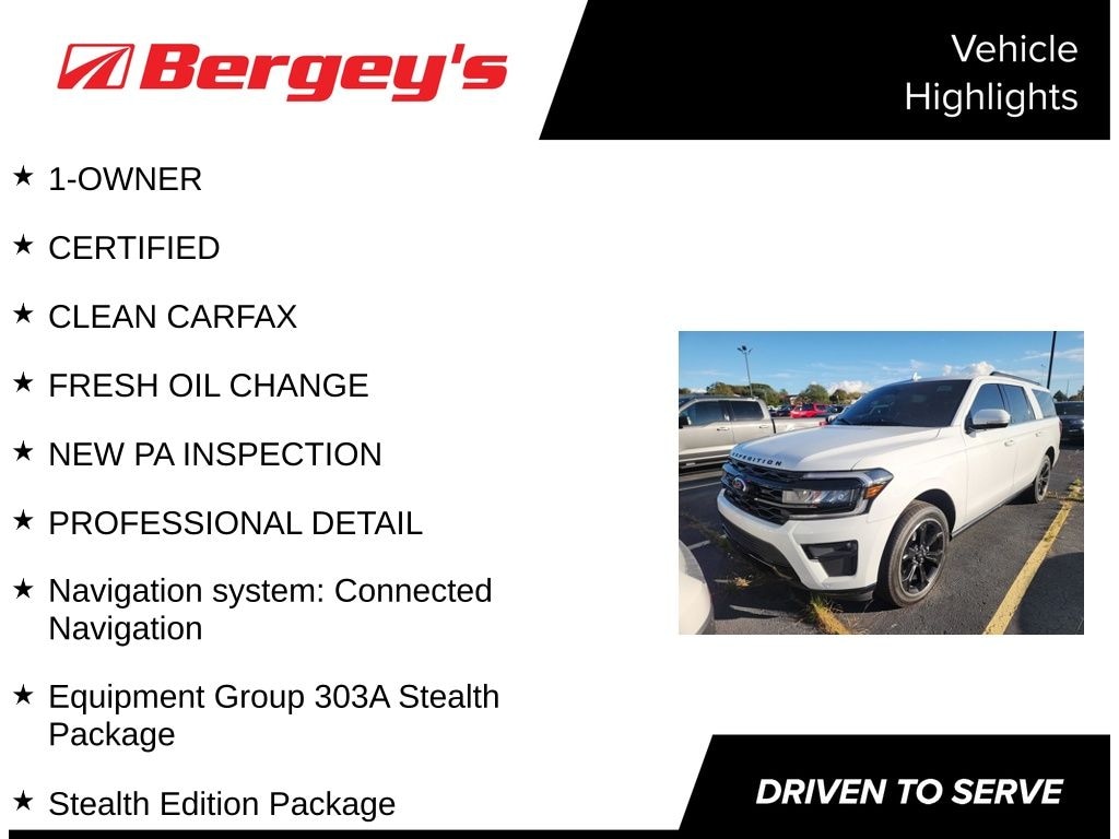 Used 2022 Ford Expedition Max Limited Stealth Package with Moonroof SUV