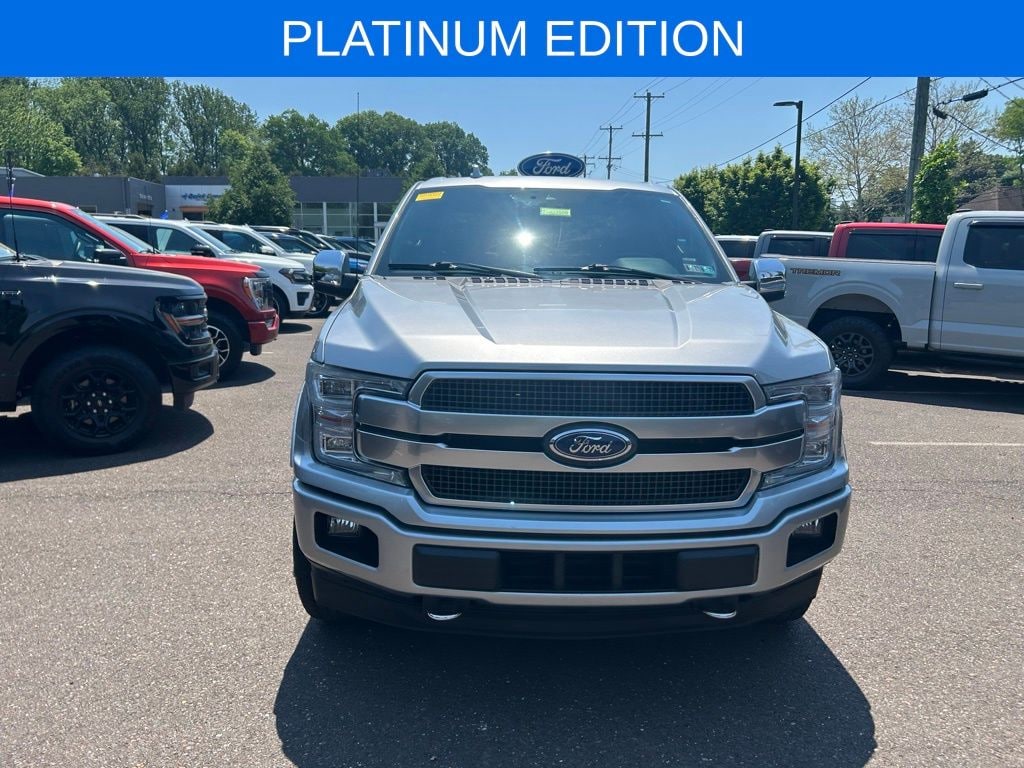 Certified 2020 Ford F-150 Platinum FX4 3.5L with a Moonroof Truck