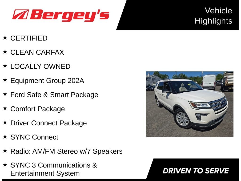 Used 2018 Ford Explorer XLT SUV