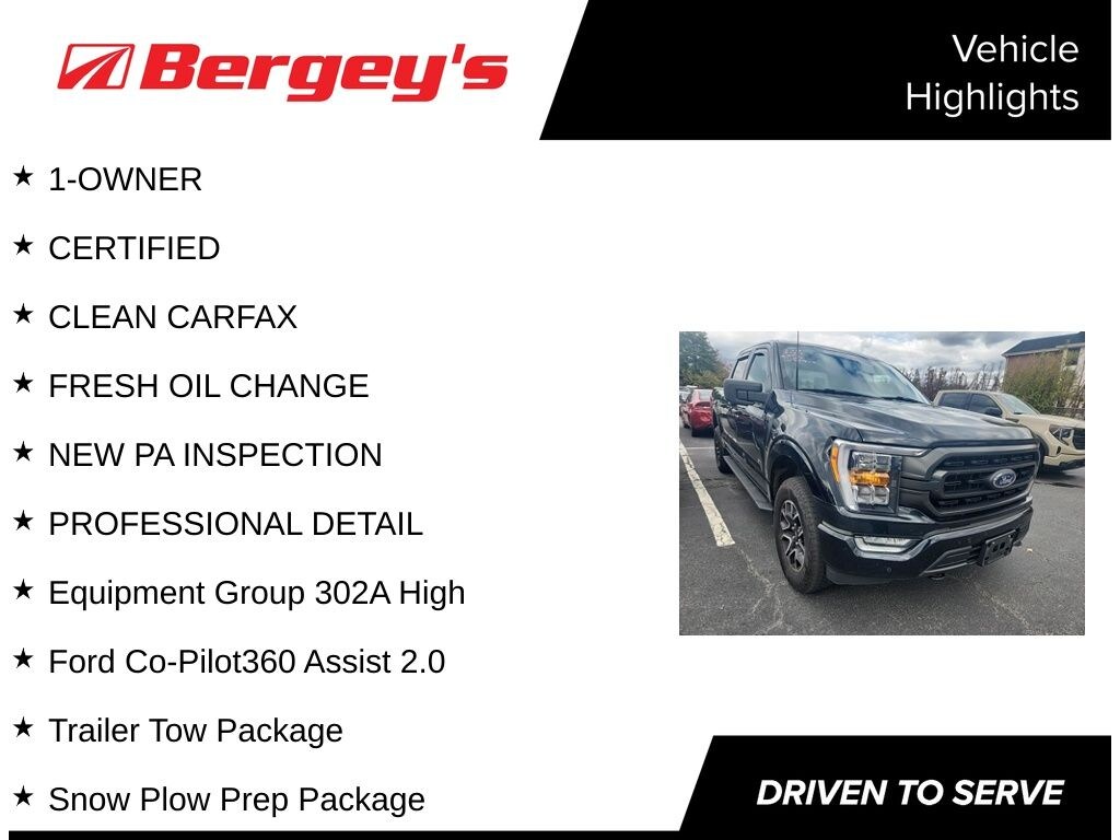 Certified 2023 Ford F-150 XLT Truck