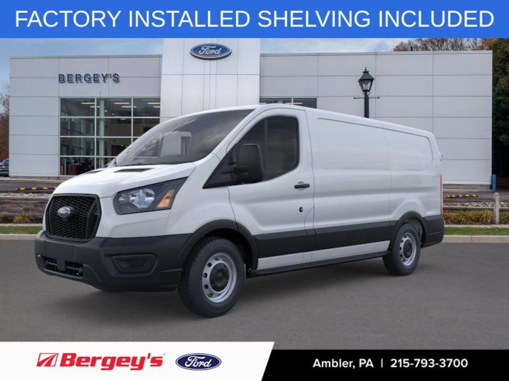 New 2025 Ford Transit-250 Low Roof with General Contractor Package Cargo Van