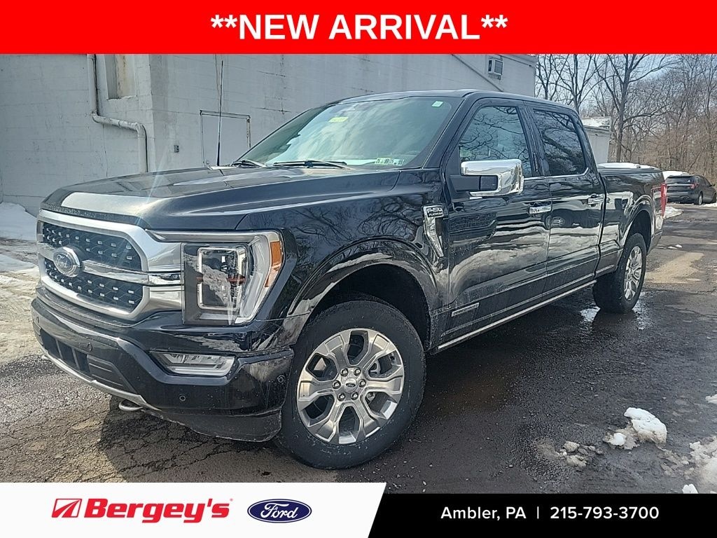 Used 2023 Ford F-150 Platinum FX4 Hybrid with a Moonroof Truck