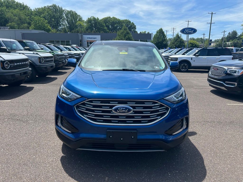 Certified 2021 Ford Edge SEL with VIN 2FMPK4J98MBA10501 for sale in Spring House, PA