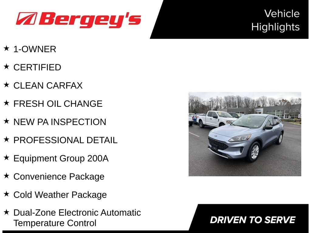 Certified 2022 Ford Escape SE AWD SUV