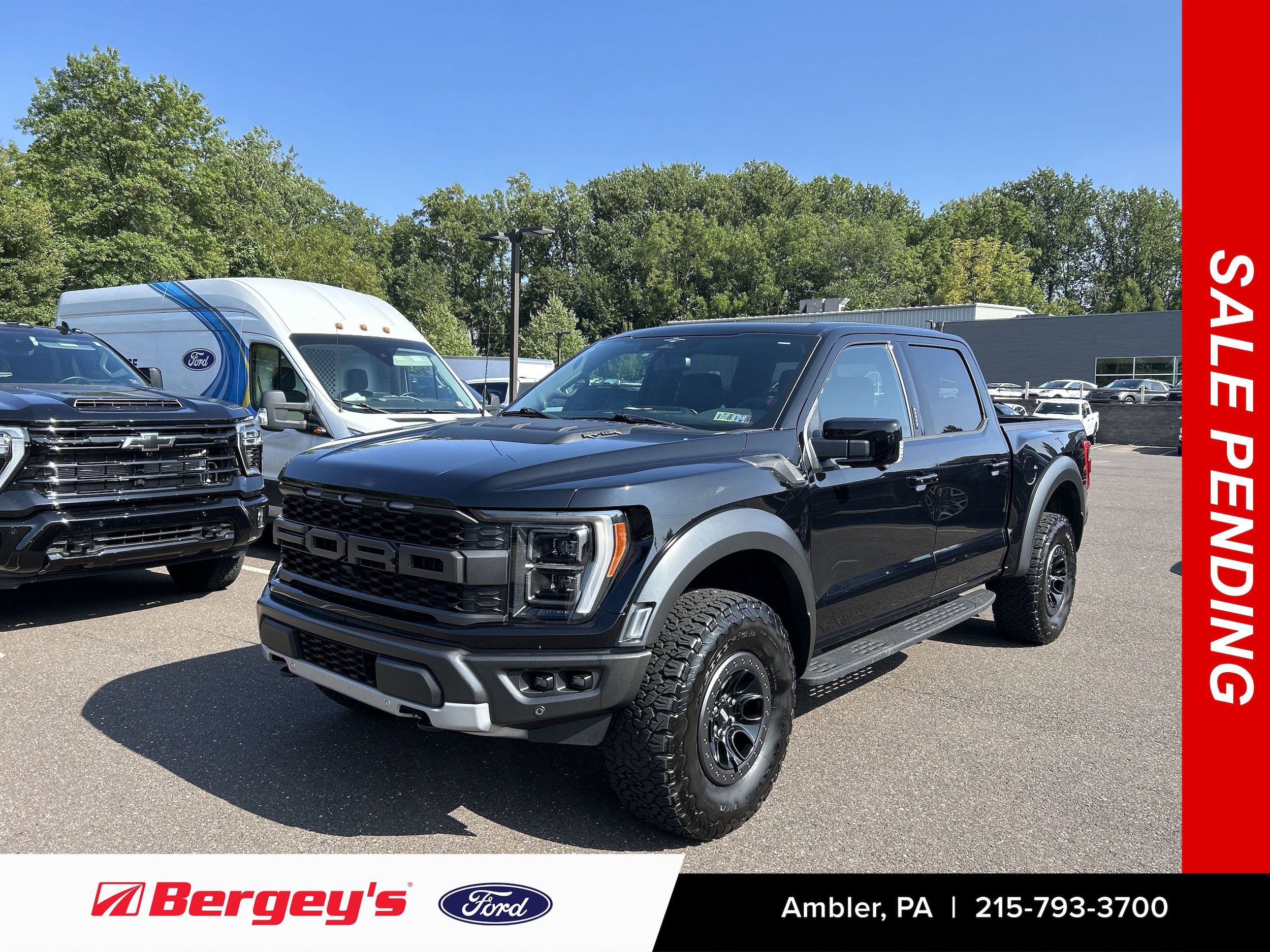 2023 Ford F-150 Raptor with Twin Panel Moonroof