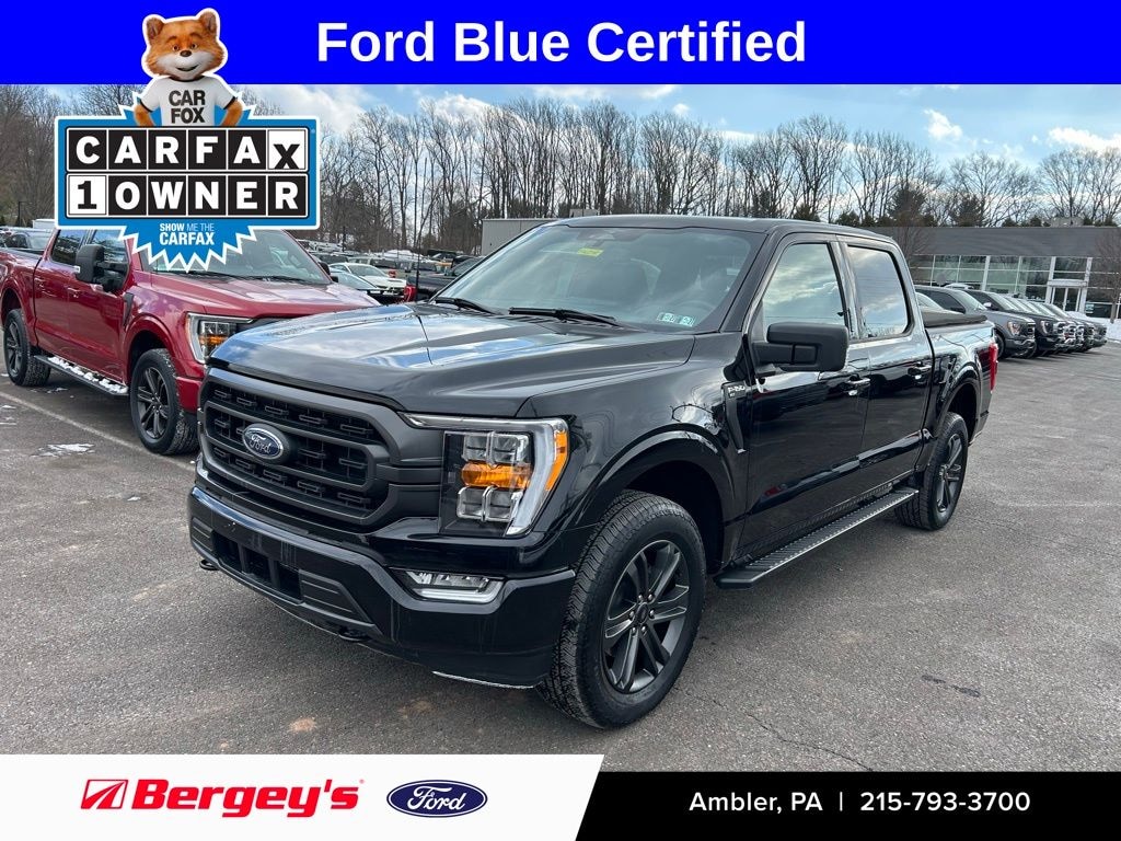 Certified 2023 Ford F-150 XLT Sport 2.7L with Moonroof Truck