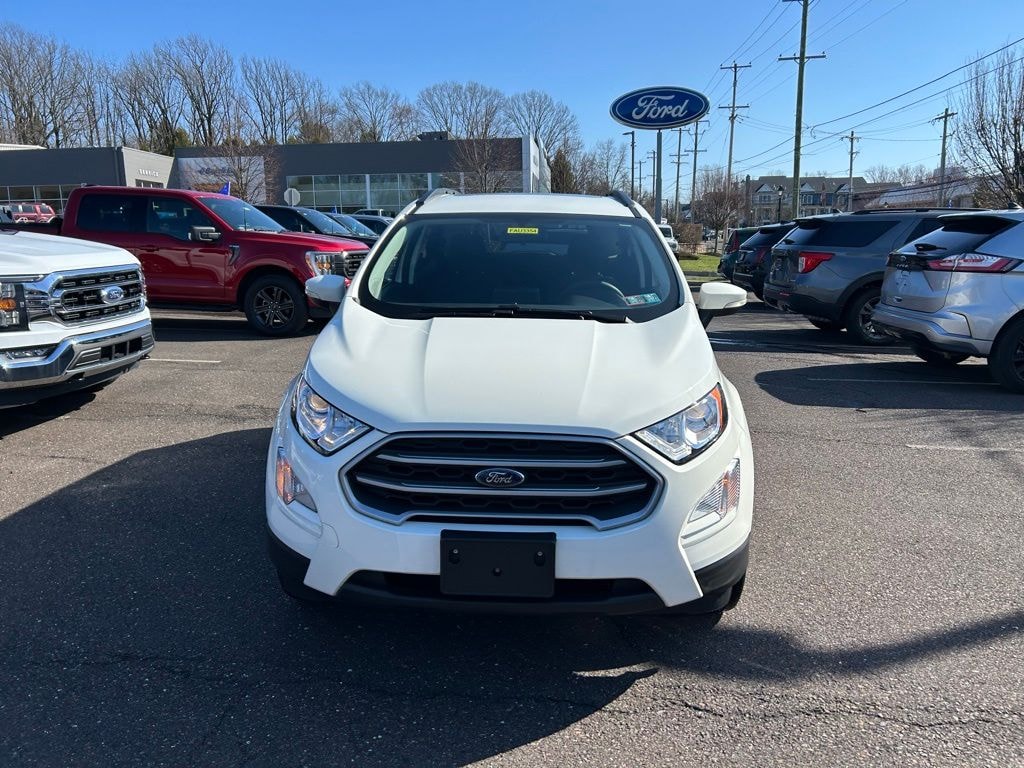 Certified 2022 Ford EcoSport SE AWD with a Moonroof SUV