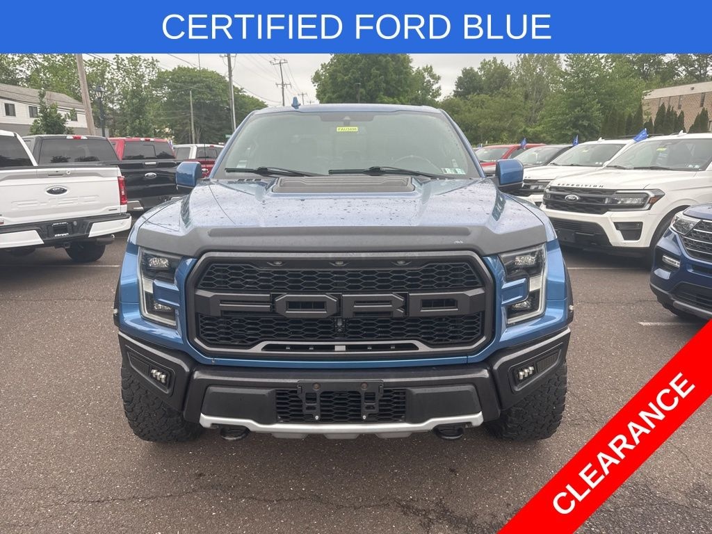 Certified 2019 Ford F-150 Raptor with a Moonroof Truck