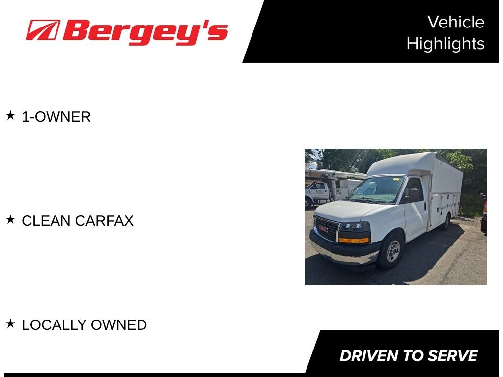 Used 2019 GMC Savana 3500 Work Van Cab/Chassis