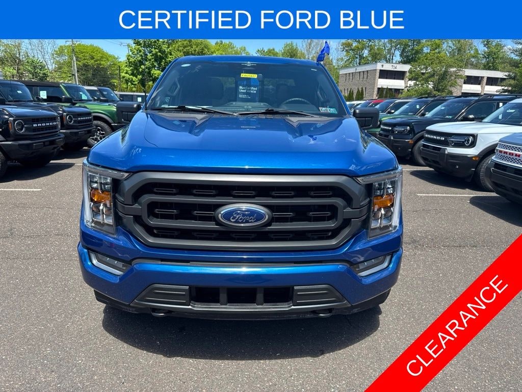 Certified 2023 Ford F-150 XLT Sport 2.7L with a Moonroof Truck