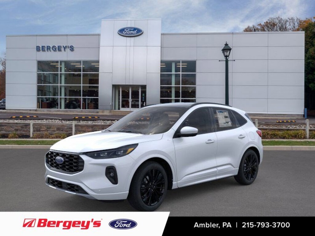 New 2025 Ford Escape Hybrid ST-Line Elite AWD with Moonroof & Premium Tech Pkg SUV