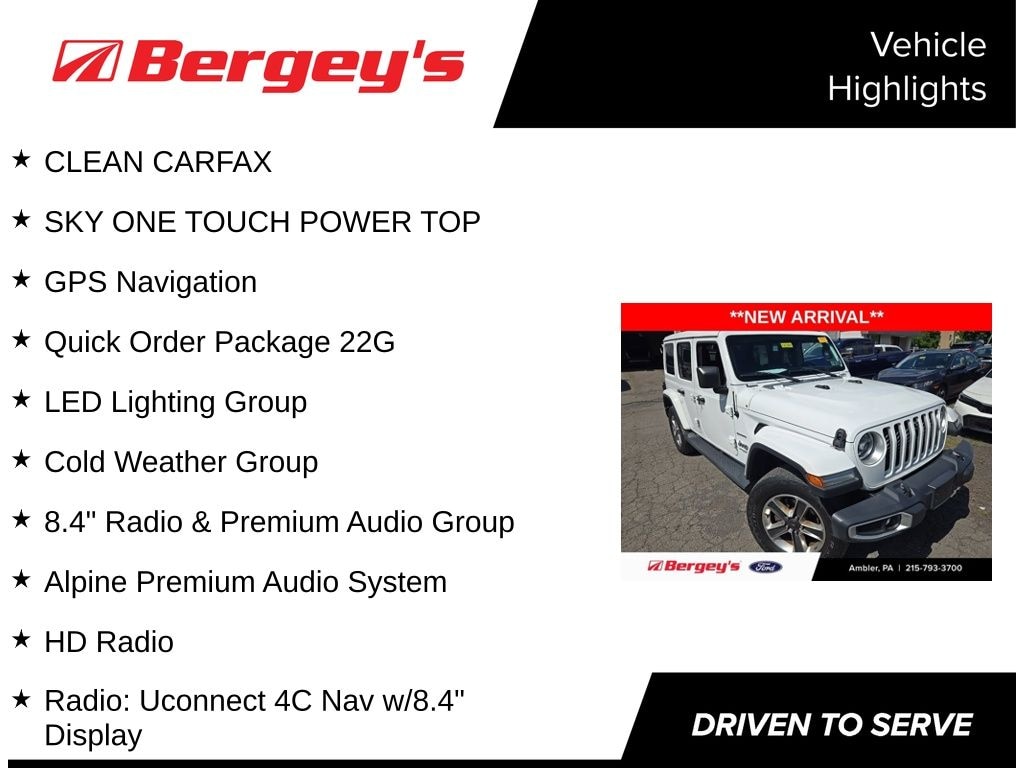 Certified 2021 Jeep Wrangler Unlimited Sahara SUV