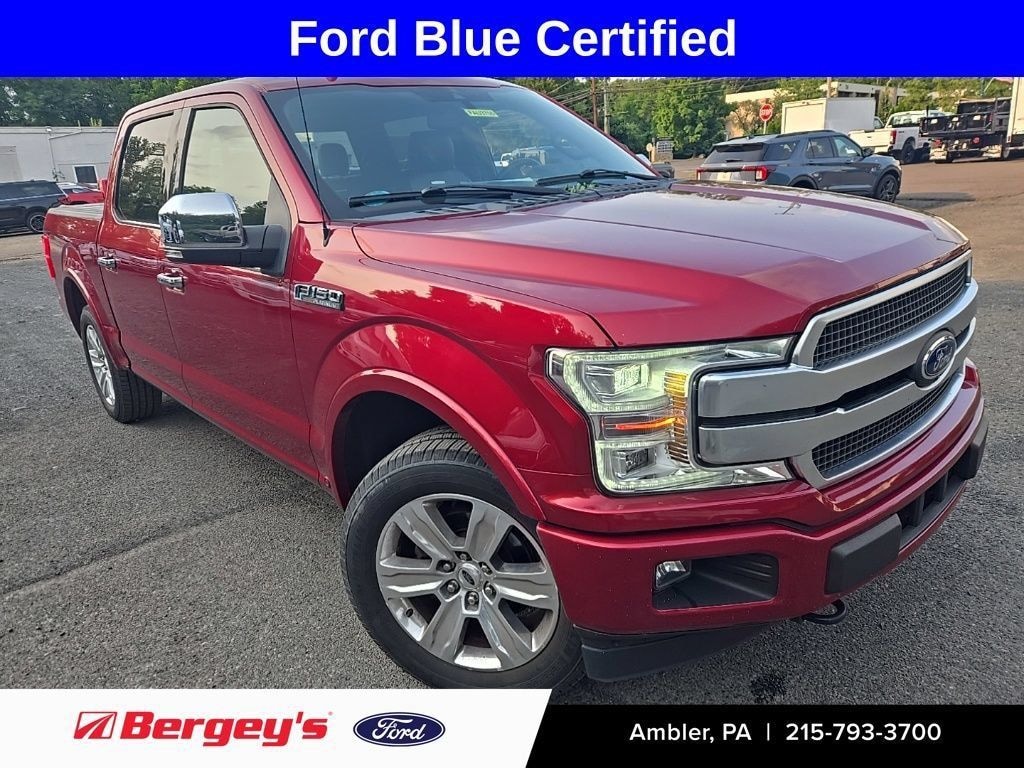 Certified 2018 Ford F-150 Platinum Truck