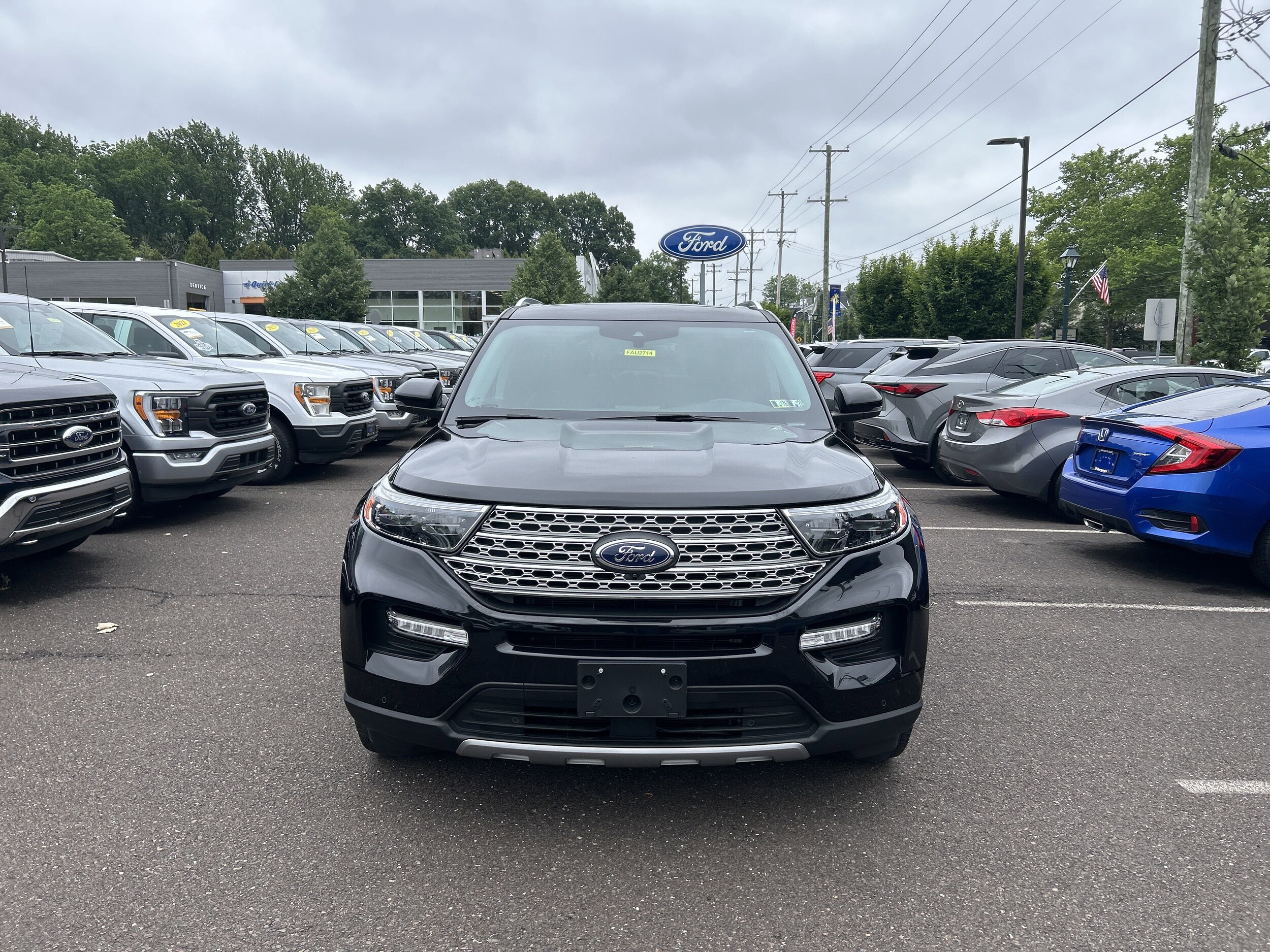 Certified 2021 Ford Explorer Limited with VIN 1FMSK8FH0MGC40611 for sale in Ambler, PA