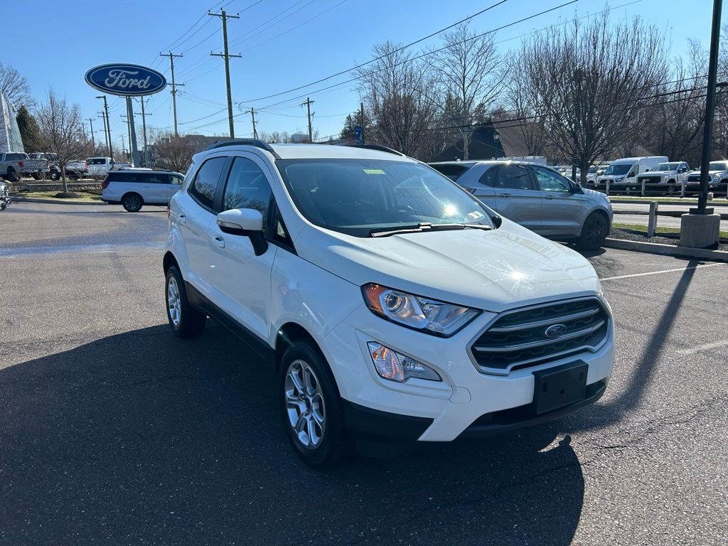 Certified 2022 Ford EcoSport SE AWD with a Moonroof SUV