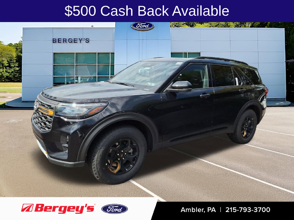 2027 Ford Explorer Tremor SUV | Agate Black Metallic | Bergey's