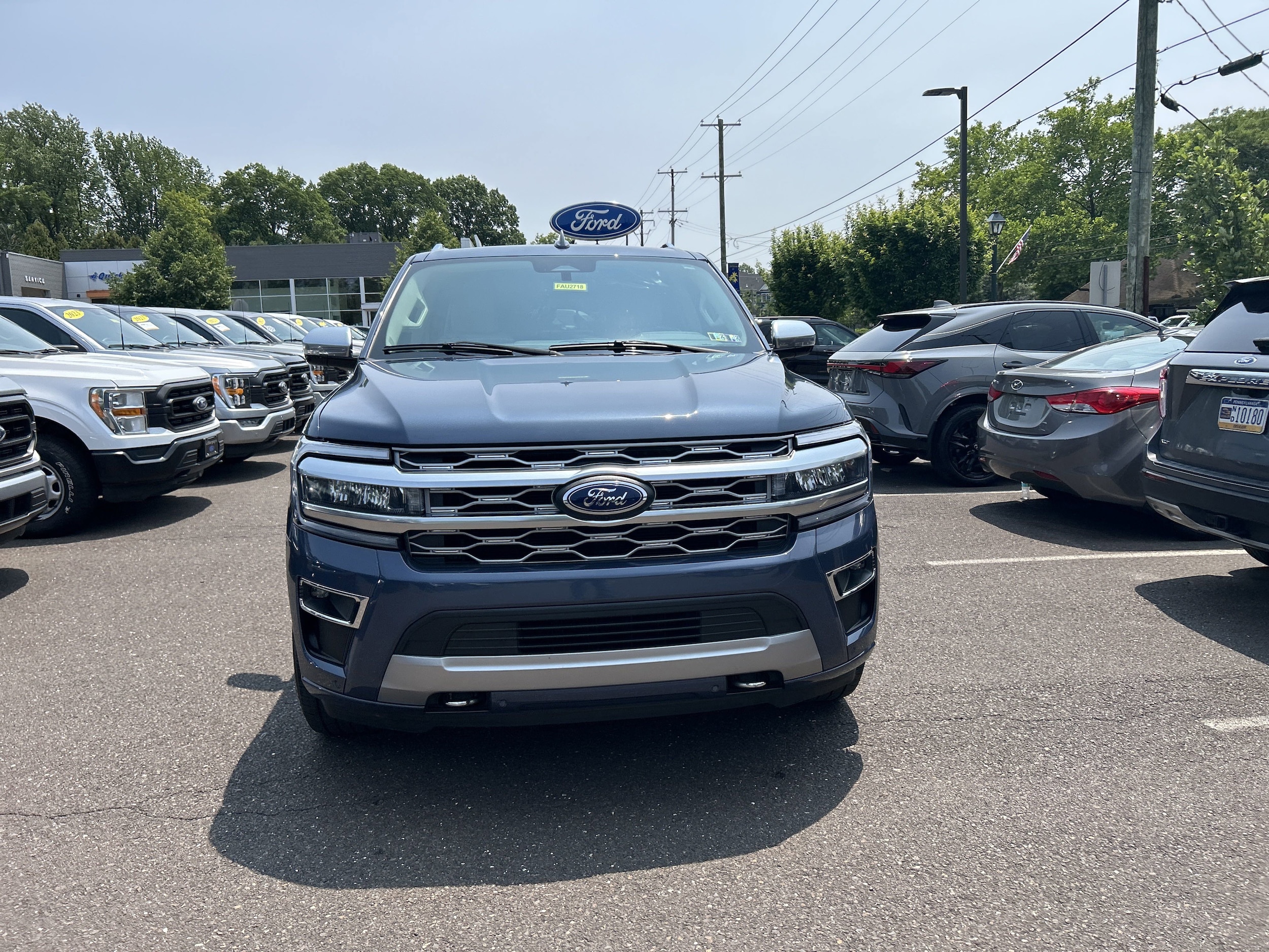 Certified 2022 Ford Expedition Platinum with VIN 1FMJK1MT1NEA13791 for sale in Ambler, PA