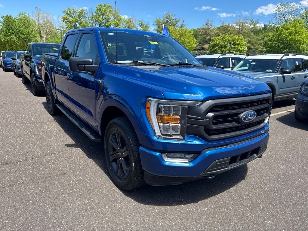 Certified 2023 Ford F-150 XLT Sport 2.7L with a Moonroof Truck