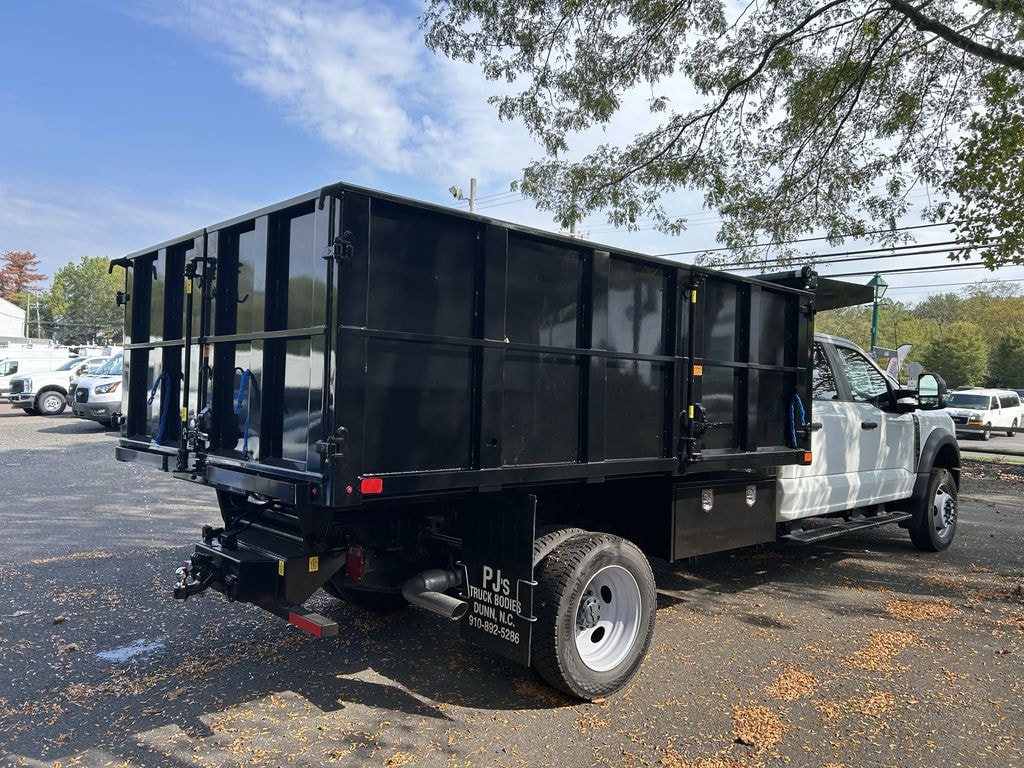 New 2025 Ford F-550SD XL 4X4 Crew Cab with Dump body Chassis