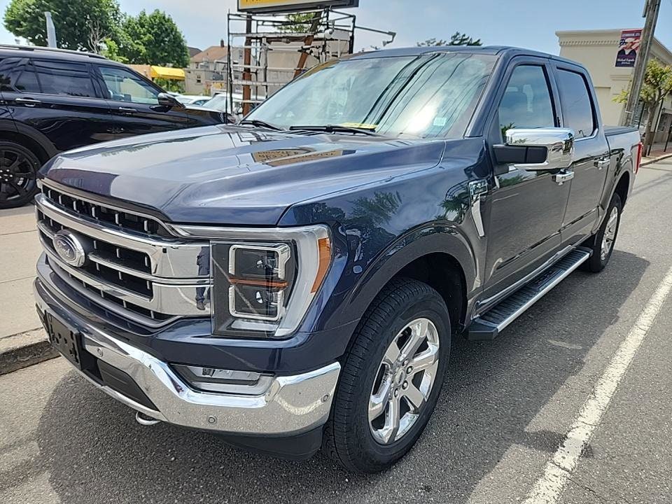 Certified 2022 Ford F-150 Lariat with VIN 1FTFW1E84NFA01802 for sale in Ambler, PA