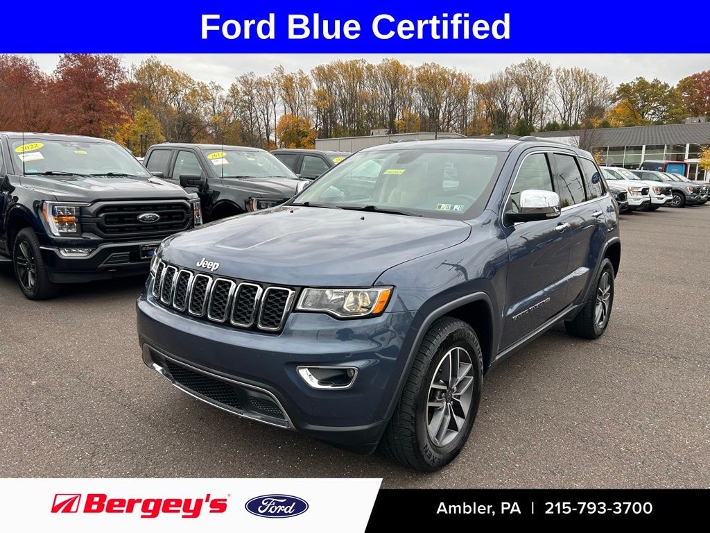 Certified 2021 Jeep Grand Cherokee Limited with Navigation and Moonroof SUV