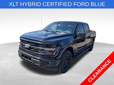 2024 Ford F-150 XLT Hybrid with Black Appearance Pkg Truck