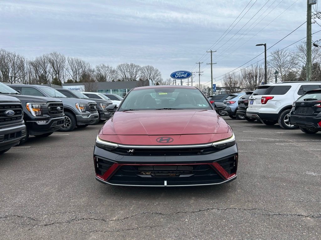 Used 2024 Hyundai Elantra N Sport Sedan with Sunroof and Navigation Sedan