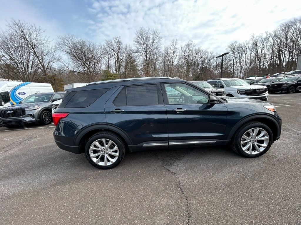 Certified 2022 Ford Explorer Platinum with Moonroof and Tech Package SUV
