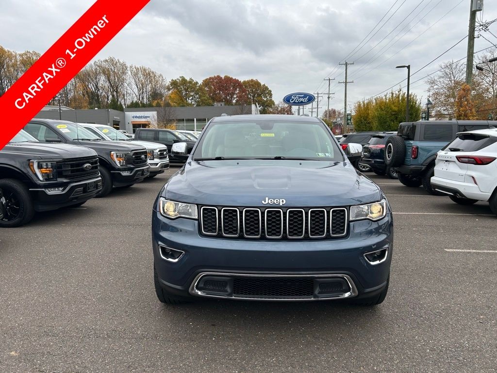 Certified 2021 Jeep Grand Cherokee Limited with Navigation and Moonroof SUV